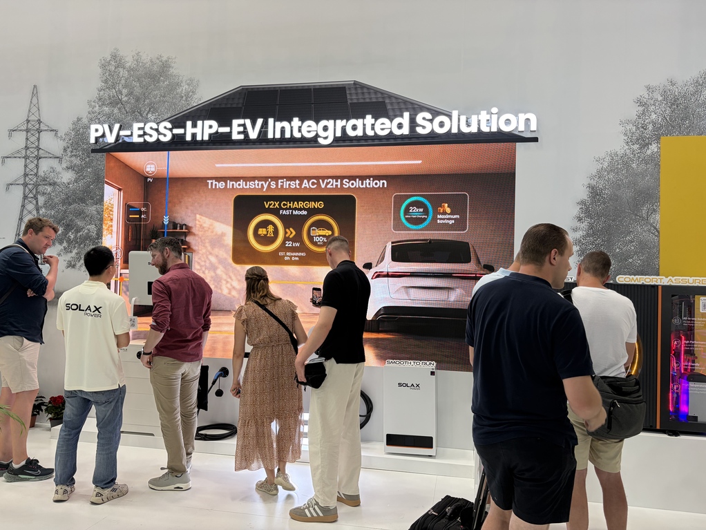 SolaX-tentoonstelling op Intersolar Europe