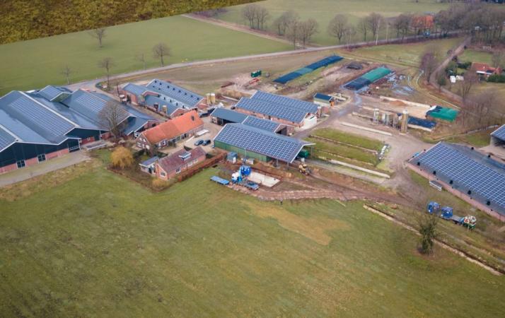 SolaX Trene XL BESS with third-party EMS integration at a Dutch dairy farm