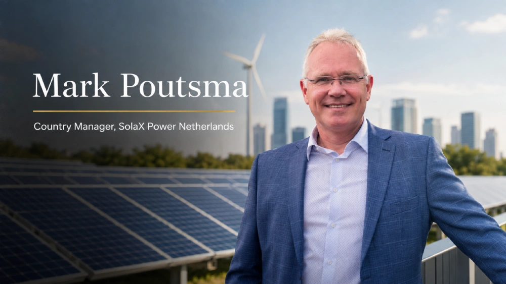 Mark Poutsma, Country Manager, SolaX Power Nederland